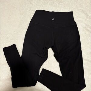 lululemon athletica Jet Black High-Rise Leggings